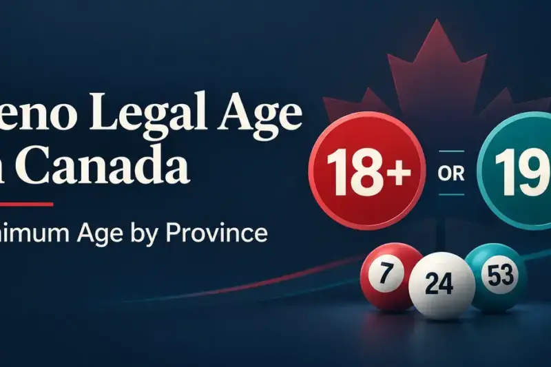 Keno Legal Age in Canada: Minimum Age by Province