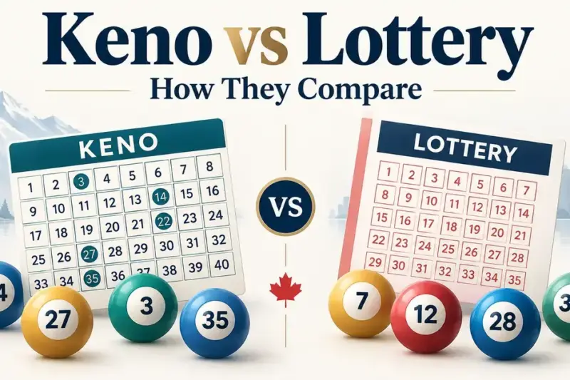 Keno vs Lottery: How They Compare