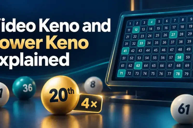Video Keno and Power Keno Explained